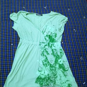 Green Casual Dress