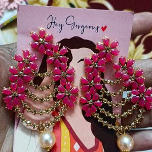 Beautiful Pink Earrings