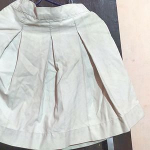 White School Skirt