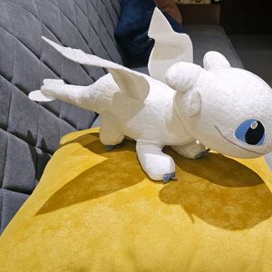 Official How to Train Your Dragon Light Fury Plush