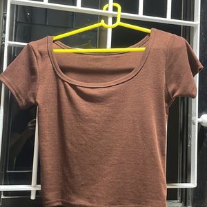 Chocolaty Brown Tee (un-used)