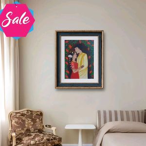 Beautiful  Wadding Couple Painting