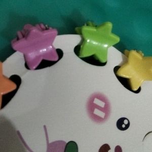 Mini Hair Claw For Kids 10 Pcs