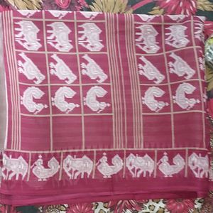 Classic Bird Printed Saree