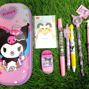 Sanrio Kuromi Stationery Hamper