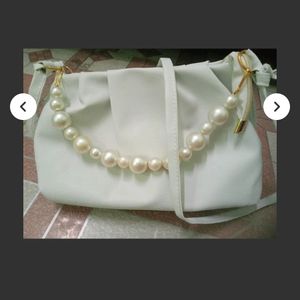 White Pearl Bag