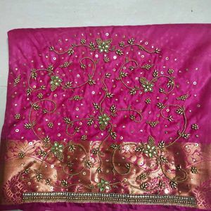 New Aari Maggam Work Blouse Material