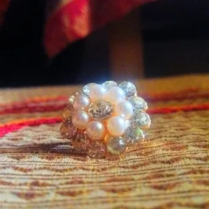 PEARL SHINY RING 💍