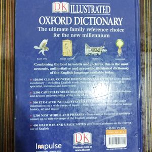 Oxford Dictionary Dk Illustrated