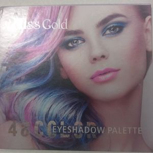 Miss Gold 48 Color Eyeshadow Palette