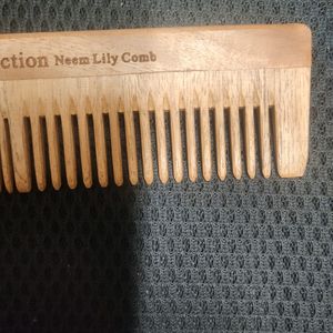Neem Wood Comb For Hair Growth And Shine