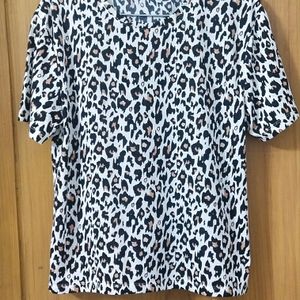 Marks & Spencers Animal Print Top