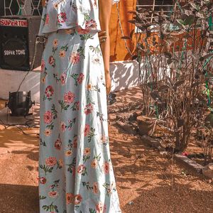 Full Length Floral Gown