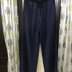 Blue Highwaisted Baggy Pant Waist32-