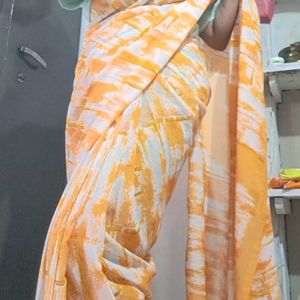 Free Flow Chiffon Saree #saree