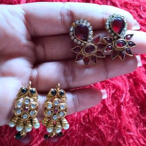 Two Traditional Style Earrings (Slightly Used)