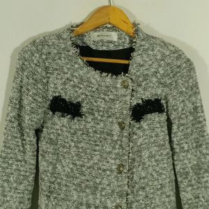 ⭐ Classy Korean Grey Overcoat ⭐