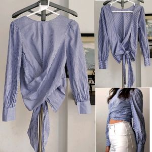 Zara Wrap Blouse