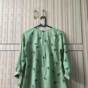 Floral Short Kurta