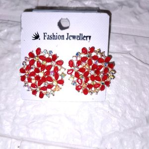 Women's Multicolor Earrings 1 Pair