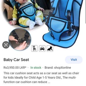 Car Seat Attached Baby Carrier.baby  Cary Belt