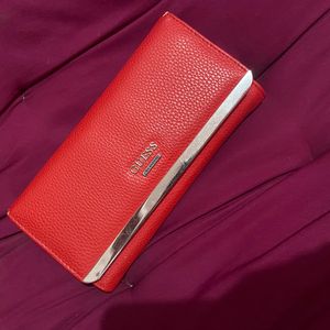 ORIGINAL GUESS RED WALLET