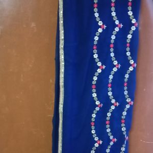 Heavy Designer Saree💙💘