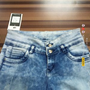 (N-19) 24 Size Slim Fit Denim Jeans