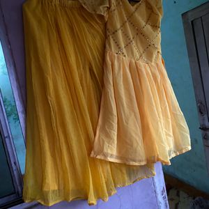 Haldi Special Dress