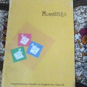 I Sell A Book Of Ncert English (Moments)Class 9