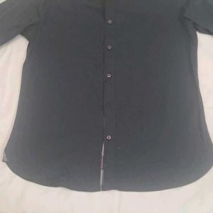 Cotton Black Shirt