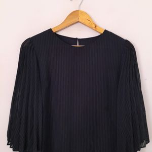 Dark Navy Style Top