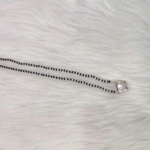 92.5 Sterling Silver Mangalsutra For Womens