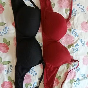 2 Pair Of Paded Tshirt Bra