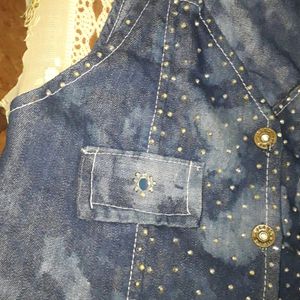 Denim Short Jacket