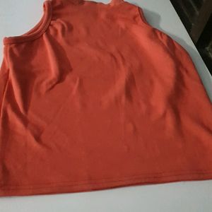 Orange Crop Top