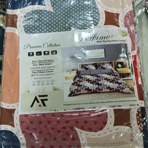 Double bed Sheet With Pillow Cover