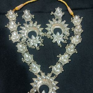 Ethnic Necklace, Oxidised Jewellery,