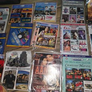 25 Assorted Hindi English Dvds