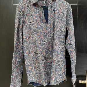 Custom tailored beautiful print formal shirt