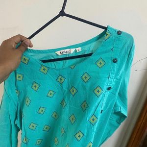 green Kurthi