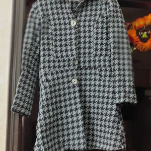 Woolen Women Long Blazer