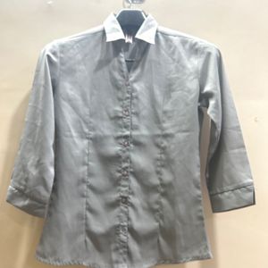 Grey Office Wear Shirt