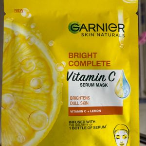 Garnier Bright Complete Vitamin C Serum Mask