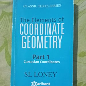 Book Of Coordinate Geometry