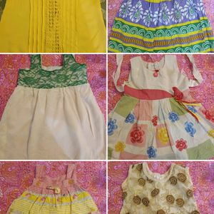 Set Of 6 Well Used Baby Clothes