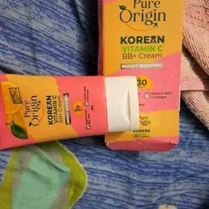 Korean Vitamin C BB+ Cream.