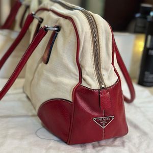 Authentic Prada Bowler Bag