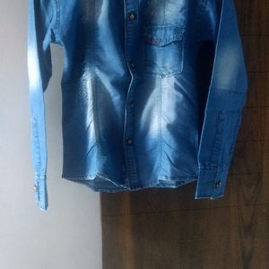 Blue Denim Shirt