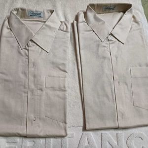 2 Stitched Silk Shirts